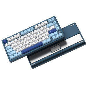 Womier RD75 Pro Beige Aluminum Mechanical Keyboard Wireless 75% QMK/VIA Repaid Quick Release 3 Modes Custom Keyboard for Laptop PC