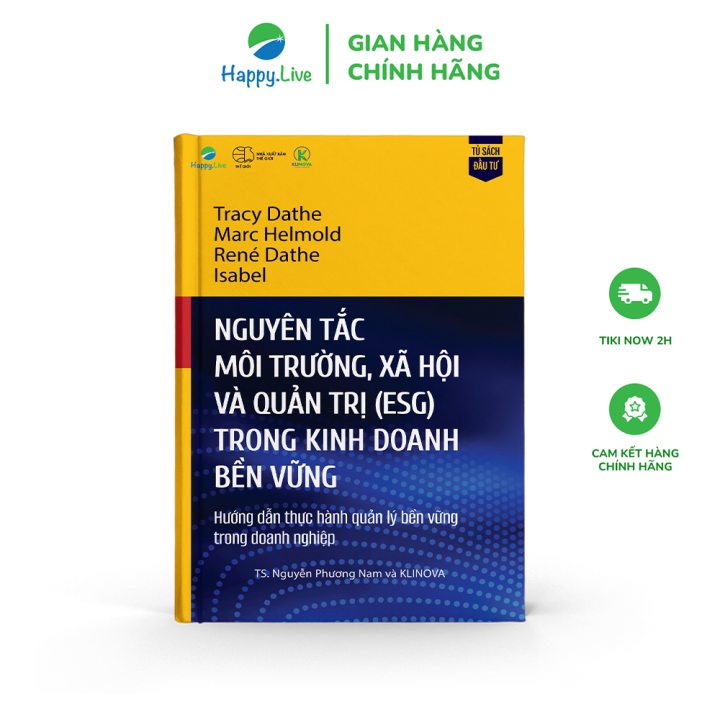 Sách - Nguyên tắc môi trường, xã hội và quản trị (ESG) trong kinh doanh ...