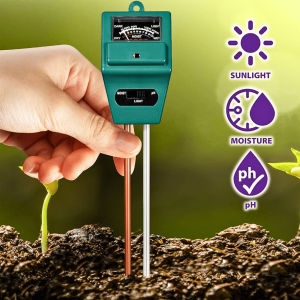 BERGARANSI DPA Alat Pengukur ph Kelembapan Tanah Soil Moist Detector Analyzer DPA301
