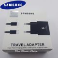 Samsung Fast Charger 25 Watt Type C To Type C EP-TA800 Original For Samsung Galaxy A24 4G , A33 5G , A34 , A52 5G , A52s 5G , A53 5G , A54 , A70 , A71 , A71 5G , A72 , A73 5G , A80 , A90 5G , S20+ , S20 5G , S20+ 5G , S21 5G , S21+ 5G , S20 FE 5G ,S20 FE. 