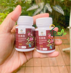 Lọ 35 viên - Phân bón viên nén tan chậm đa năng Huaman hiệu Tám Ông Già kích hoa hoa to đậm màu rễ tốt lá xanh