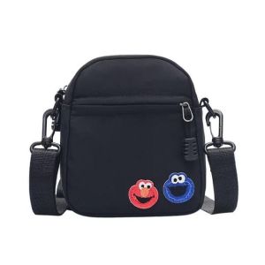 [BISA COD] TASNOVAKU - Tas Selempang Double Mini Elmo Wanita / Pria Slingbag Sporty