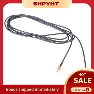 SHPYHT✨ 1PC 1m router antenna extension cable cord RG174 RP-SMA male to female