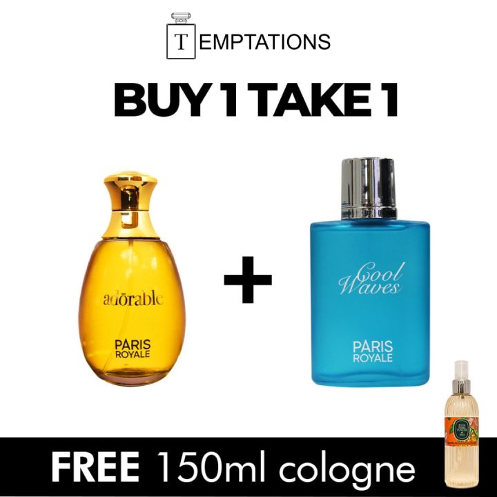 Cool Water Perfume For Men Watson [FREE GIFT] Paris Royale - Main Image