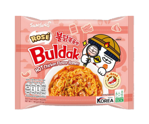Samyang Buldak Rose (Korean Spicy Noodles) – 140g