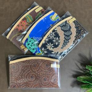 20 Pcs Dompet Batik Resleting Perahu 165 x 10 Cm Kemasan Plastik