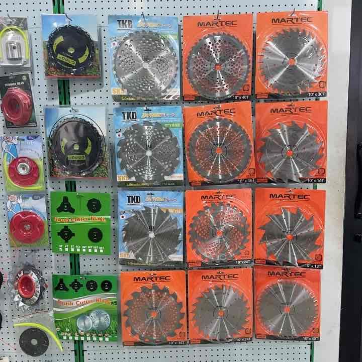 MT ใบมีดวงเดือนตัดหญ้า ฟันคาร์ไบท์ SK5 9-10 นิ้ว