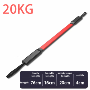 Spring Arm Strength Hand Gripper Power Twister Resistance Bend Bar for Fitness Chest Forearm Strength Training 20/30/40/50KG