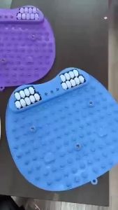 [SG READY STOCK]New style With Rollers Foot Sole Massage Foot Mat Toe Pressure Mat Super Jogging Foot  Acupressure mat