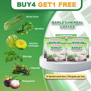 Barley Herbal Coffee Drink Mix 100% Organic (5 boxes)