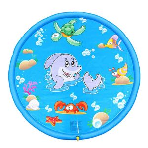 YOUSHI TOP PVC Sprinkler Pool Non Slip Cartoon Sprinkler Play Mat Children Swimming Pool Portable Splash Pad Outdoor