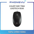 Chuột máy tính Logitech B100 - Bảo hành 36 tháng. 