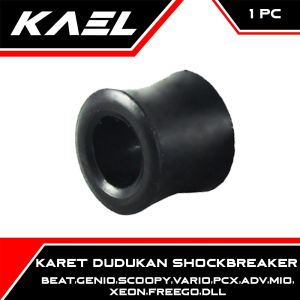 Karet Dudukan Shockbreaker Beat FI eSP Street Pop Lama & Genio & Scoopy Karbu & Spacy & Vario 110 125 150 160 & PCX & ADV & Aerox & Fazzio & Fino & Freego & Lexi & NMAX & Mio GT M3 Z S Soul Sporty & Nouvo & Xeon & X-Ride & Soul GT Shock Shok Breaker Sok
