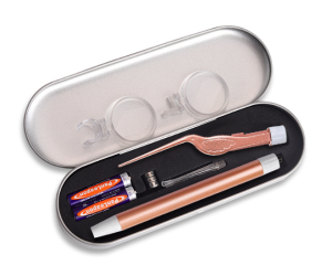 [HCM]Bộ dụng cụ lấy ráy tai đầy đủ có kính lúp - cao cấp dành cho bé yêu - cho mọi gia đình - Bộ dụng cụ lấy ráy tai + nhíp + kính lúp có đèn led siêu sáng - chăm sóc sức khỏe