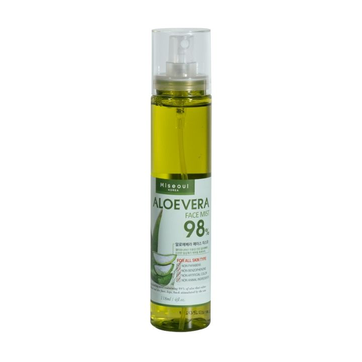 MISEOUL Aloe Vera Face Mist 115g Lazada