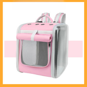 Cat Bag With Large Window Cat Carrier  Backpack Cat Bag Pack Transparent Bag Kucing Travel Beg Kucing Besar