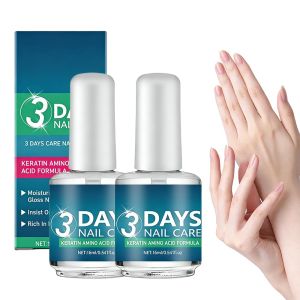 3 Days Nail Care Oil 2026 New Keratin Nail Strengthener Polish High-Gloss Quick-Dry Nourishing Nail Oil Fast Strengthening and Hydrating for Dry Weak and Fragile Nails (1 Pcs)