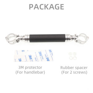 TWTOPSE จักรยาน M Handlebar Carbon Extender Crossbar สำหรับจักรยานพับ Brompton 3SIXTY PIKES Handle Bar Bracket Rod Fit Light Bell Part