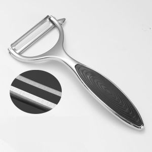 Stainless Steel Vegetable Peeler Cutter Peeler Sharp Flat Style Cutter Gadget for Kitchen