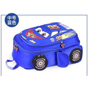 School bag/Childcare Bag/ Boys School Bag/ Kindergarten Baby /Korean Backpack Students Race Car Bag汽车书包