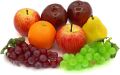 Artificial Fake Fruit, 8 Pcs Faux Fruit Centerpieces Dining Table Decorative, Lifelike Fruits Set Contain Fake, Grape, Orange, Pear for Home Kitchen Décor. 