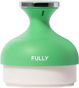 FULLY Pore Cleansing Silicone Brush Effective Pore Cleaner Over 2000 Fine Bristle Unclog Pores Blackhead Brush Sebum Remover Tool Gentle Exfoliator Pairs with Green Tomato Clay Mask Cleanser
