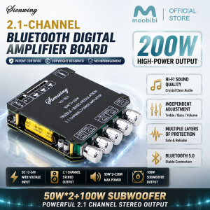 【in stock】 YS-HT21/TB21/MT21 160W*2+220W 2.1 Channel Bluetooth 5.1 Subwoofer Amplifier Board Power Audio Stereo