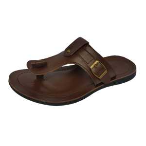 Dinnor Sandal Jepit Kulit Sapi Pria