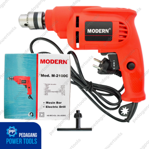 MODERN M-2100C Mesin Bor Besi Kayu Bolak Balik