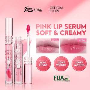 Ashley Shine Pink Lip Serum liptint Long Lasting with Vitamin Naturally Plumps and Hydrates Lip Plumper Lip Serum for Women AS2111
