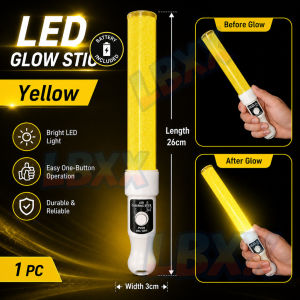 10pcs SG61 Party LED Flashing Light Stick Decoration Glow Stick With Glow in The Dark Party Festival Supplies