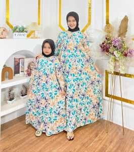 Gamis ibu dan anak Gamis bahan rayon armor Harga satuan