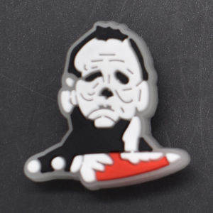 Kinh dị dòng sản phẩm Halloween Dạ quang Giày tổ ong giày trang trí khóa giày có thể tháo rời trang trí khóa có dây đeo cổ tay trang trí trên giày