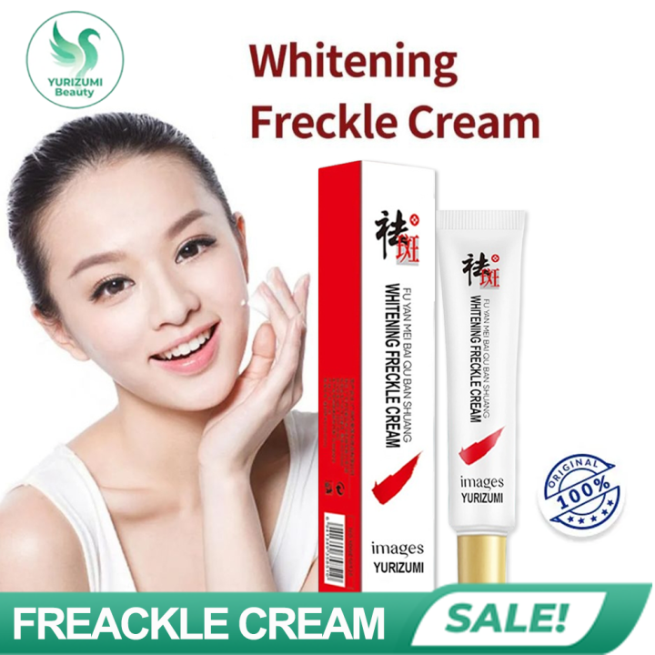 Krim Penghilang Flek Hitam Yurizumi Whitening Freakles Cream Whitening ...