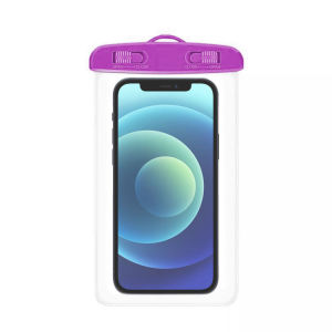 Sarung HP Anti Air Case Kantong Waterproof With Strap / Tali Leher MAX 7INCH AH150 - LPM