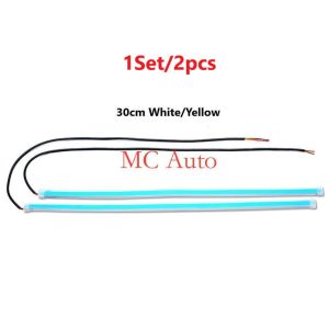 ✨Limited Offer✨Ultra Thin Running LED With Signal Ultrathin Car FlexibleTube LED Strip Headlight Head Lamp Daylight LED