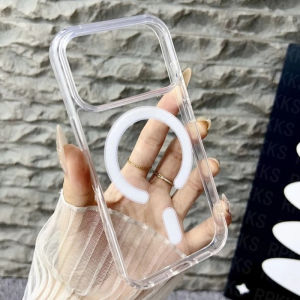 【Super low price】Original For Magsafe Magnetic Wireless Charging Case For iPhone 17 16 15 14 13 12 11 Pro Max Plus 17 Air Mini Clear Back Cover