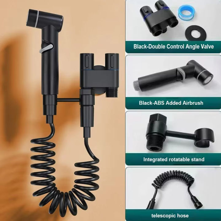 Vòi Xịt Vệ Sinh Sơn Tĩnh Điện, Dây Kéo Lò Xo Tiện Lợi | Lazada.vn