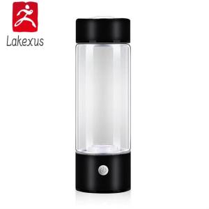 local delivery Lakexus 420ml Hydrogen-Rich Water Cup Electric Hydrogen Rich Water Generator Bottle Titanium Quality Filter Portable Antioxidant Lonizer