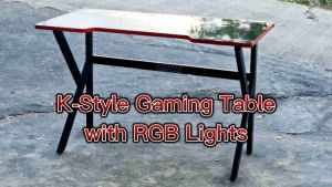 Gaming Table with RGB Lights (K-style)