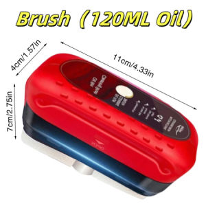 120ML Automotive Oil Film Cleaning Brush Hydrophobic Glass Coating Protection Windshield Rain Repeller Car Glass Window Cleaning Board Car Glass Oil Film Cleaner with Reusable Foam Sprayer Oil Film Cleaning Brush