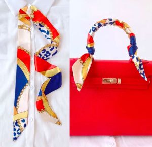 2PCS Twilly scarf bag pair