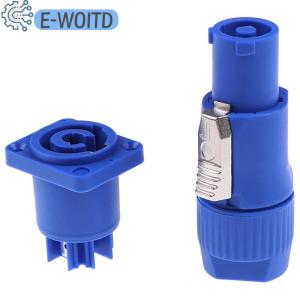 E-WOITD 2 cái/bộ powercon âm thanh 3P loại một nac3fca + NAC3MPA-1 Chassis cắm Bảng điều chỉnh kết nối