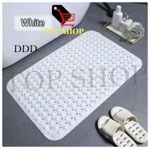 TOP SHOP 1pcs Premium PVC Non-Slip Bath Mat with Massage Textured Design Waterproof and Eco-Friendly Shower Room Floor Mat