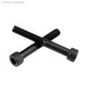 ☂❅ M2 M2.5 M3 M4 M5 12.9Grade Half Tooth Hex Hexagon Socket Head Cup Screws DIN912 Black Partial Thread Lengthen Allen Bolts Cap Sc. 