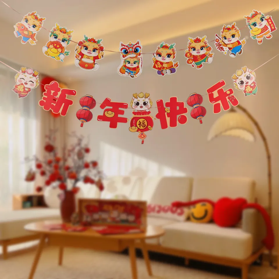 Chinese New Year Decorations 2024 Housewarming Lunar New Year Home