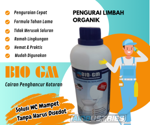 Cairan pengurai kotoran septiktank limbah toilet septictank tinja wc tanpa sedot