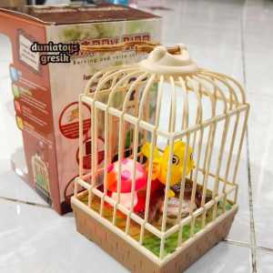Mainan Burung Sangkar Sensor Tangan FU 1155 Mainan Anak Murah | Mainan Burung Berkicau Ada Bunyi Suara Dan Lampu | Mainan Edukasi Anak Happy Bird Burung Dalam Sangkar Yang Menarik Dan Lucu Mainan Terbaru Dan Murah