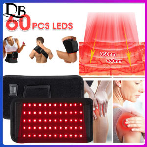 Dearbeauty Red Light Therapy Belt 660nm & 850nm LED Red Light Promote Wound Healing Heating Wrap for Knee Wrist Ankle Leg Arm Neck Pain Relief Relaxing Muscle Fade Wrinkles and Scars Skin Rejuvenation