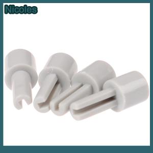 [Nicoles] 2/4pcs มิกเซอร์ Potentiometer Long SHAFT สีเทาพลาสติกขยายเพลา